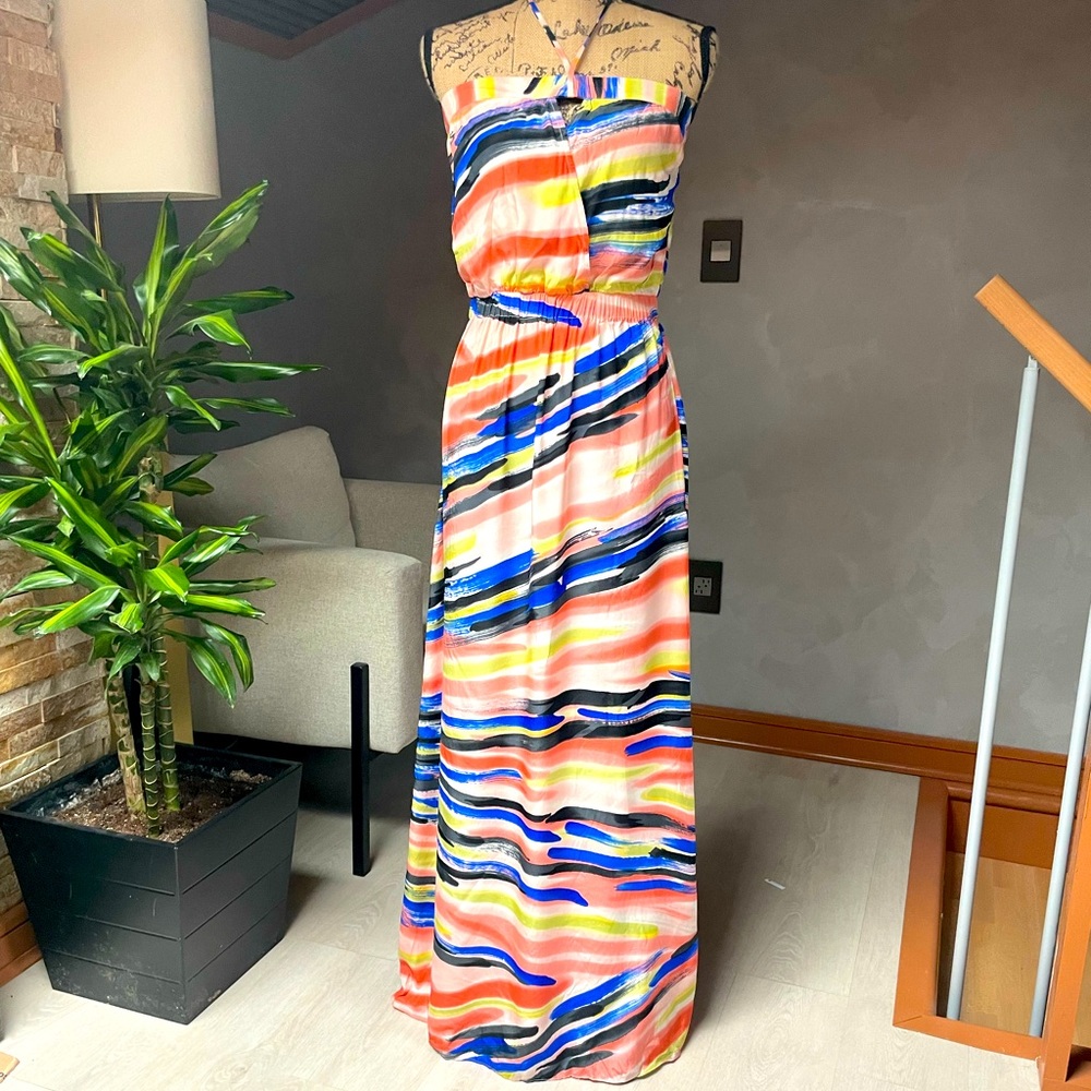 Nell Couture multicolor long dress